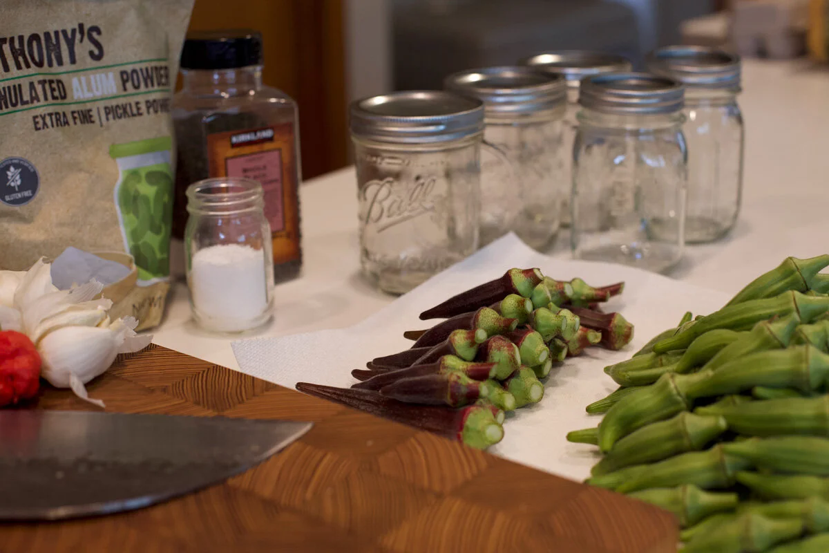 Easiest Pickled Okra Recipe (With Steam Canning)