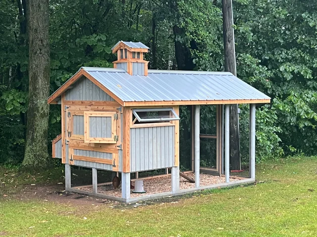 Building a Chicken Coop (“Back to Eden” Style)